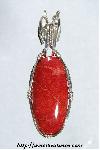 Red Coral Pendant