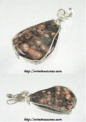 Leopardskin Jasper Pendant