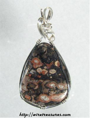 Leopardskin Jasper Pendant