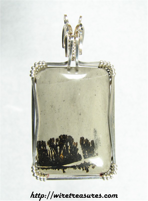 Chinese Picture Rock Pendant