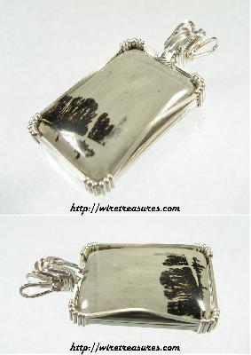 Chinese Picture Rock Pendant