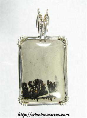 Chinese Picture Rock Pendant