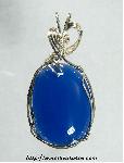 Blue Onyx Pendant