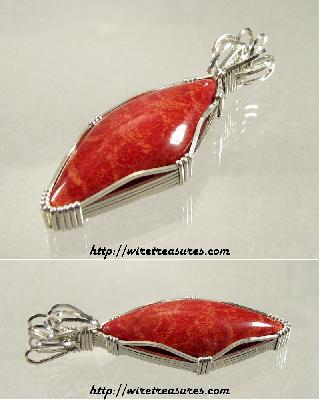 Red Coral Pendant
