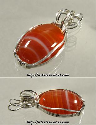 Red Sardonyx Pendant