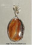 Lace Agate Pendant