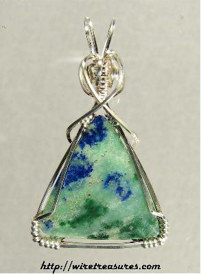 Malachite & Azurite Pendant
