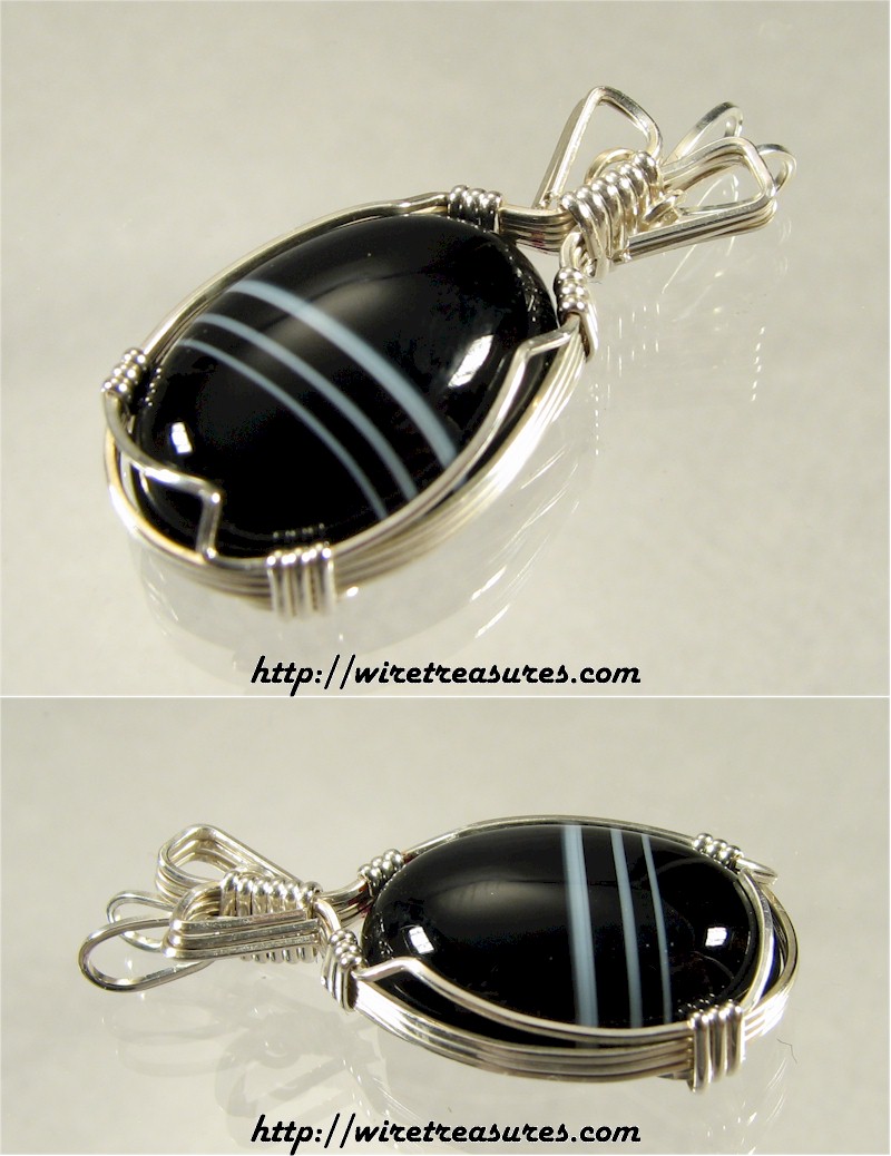 Black Sardonyx Pendant