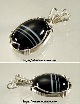 Black Sardonyx Pendant