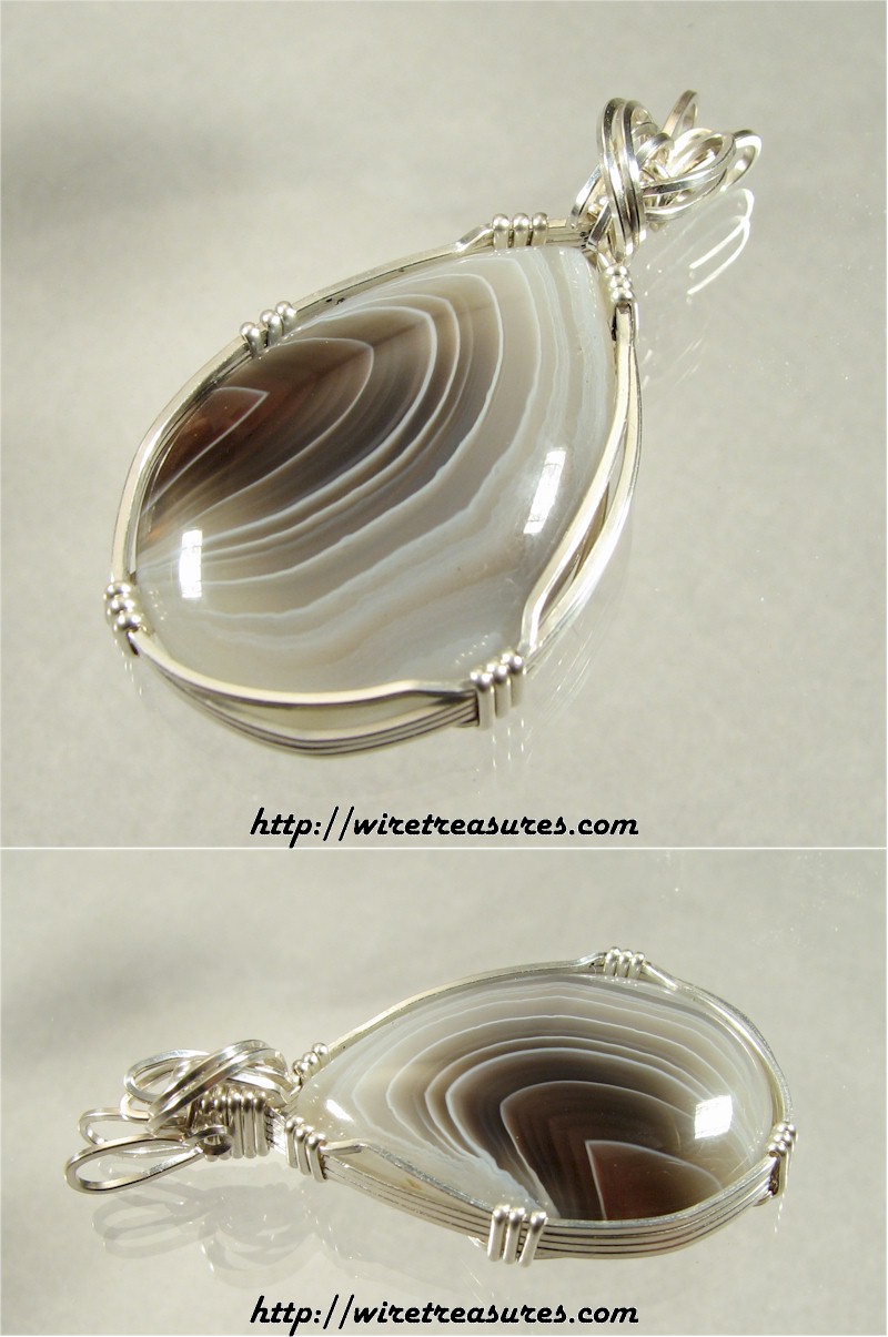 Botswana Agate Pendant