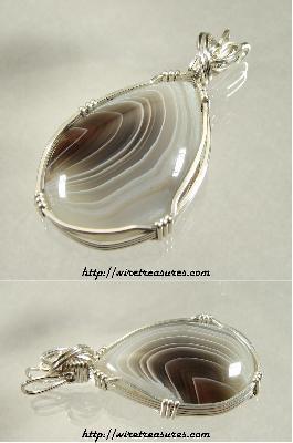 Botswana Agate Pendant