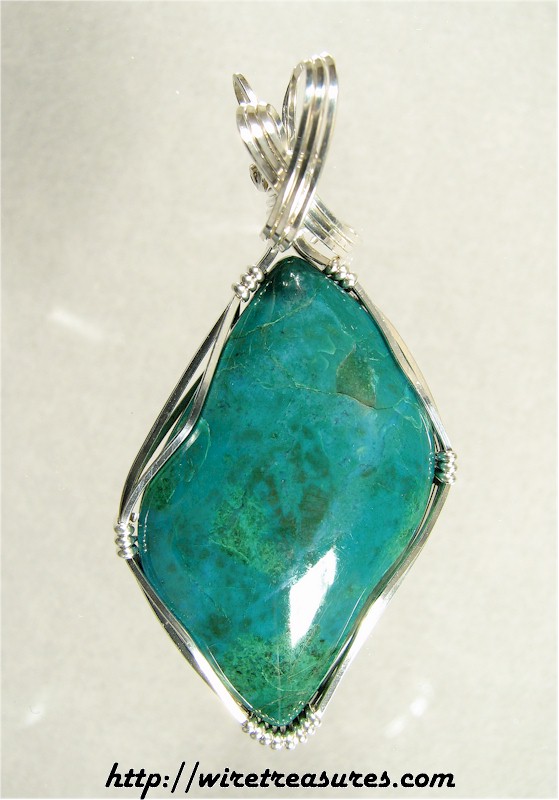 Chrysocolla Pendant