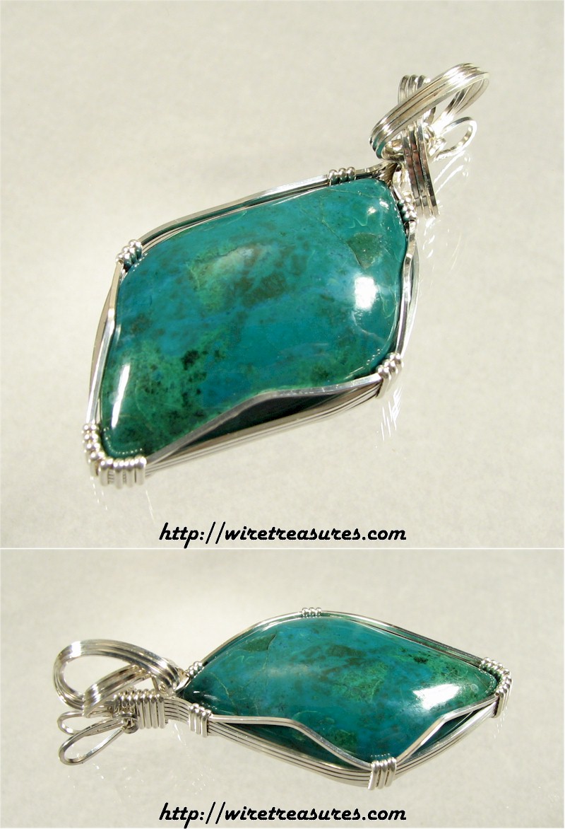 Chrysocolla Pendant