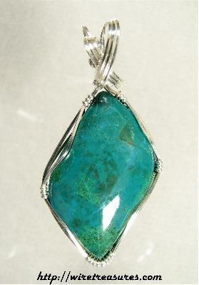 Chrysocolla Pendant