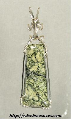 Dendritic Jasper Pendant