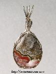 Lace Agate Pendant