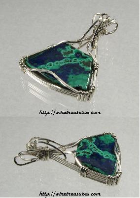 Malachite & Azurite Pendant