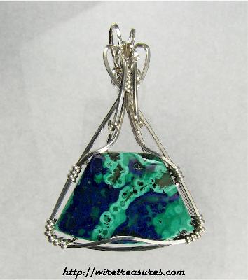 Malachite & Azurite Pendant