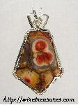 Birdseye Rhyolite Pendant