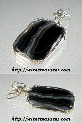 Black Sardonyx Pendant