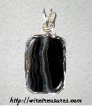 Black Sardonyx Pendant