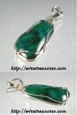 Chrysocolla Pendant