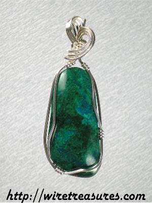 Chrysocolla Pendant
