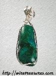 Chrysocolla Pendant