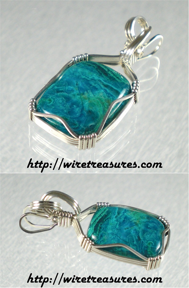 Chrysocolla Pendant
