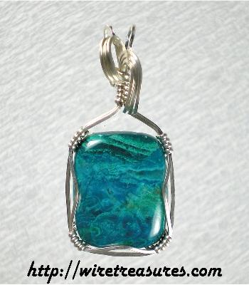 Chrysocolla Pendant