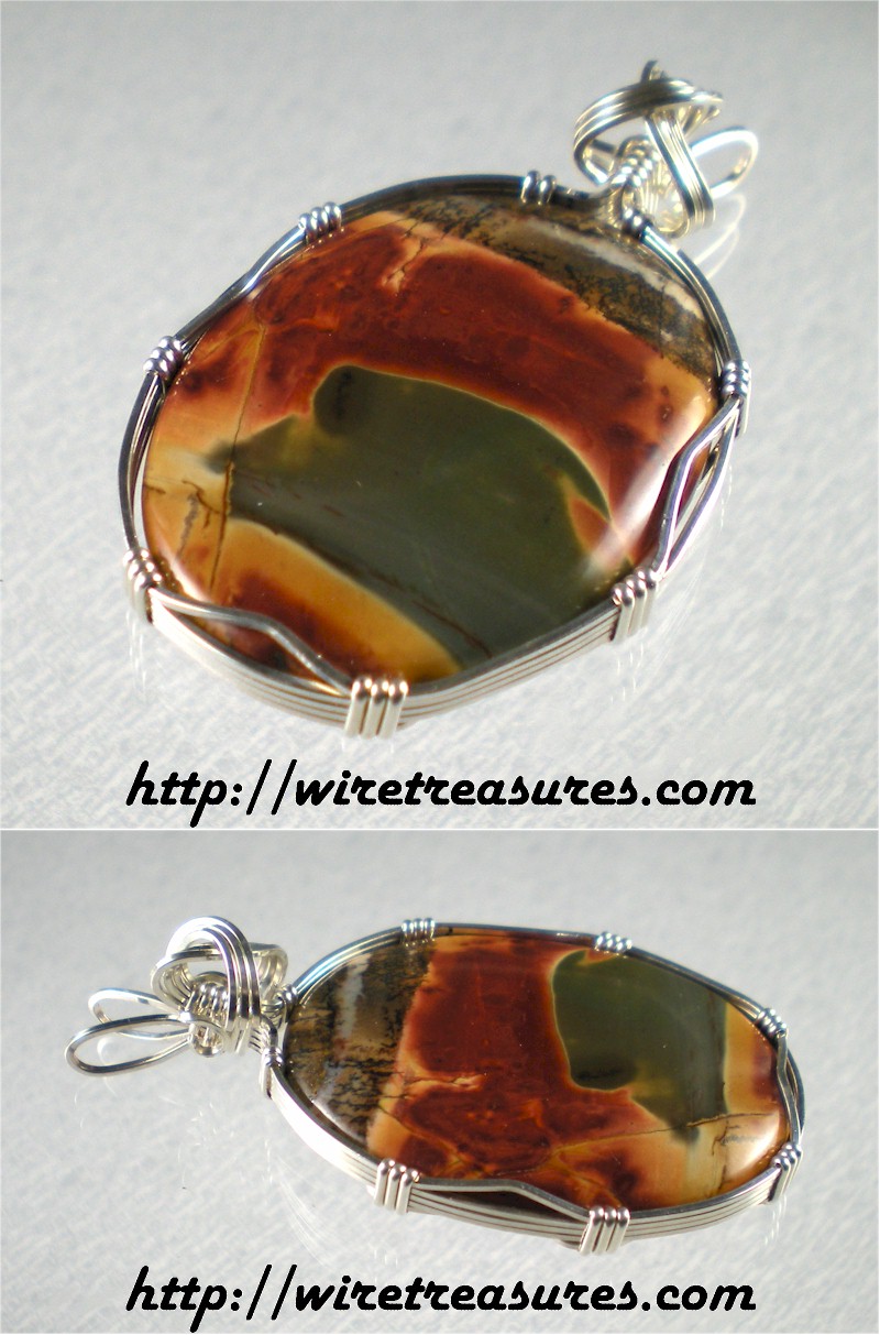 Red Creek Jasper Pendant