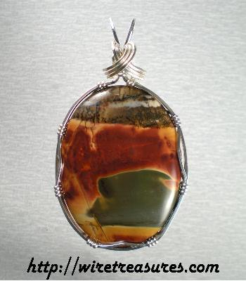 Red Creek Jasper Pendant