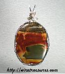 Red Creek Jasper Pendant