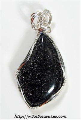 Goldstone Pendant