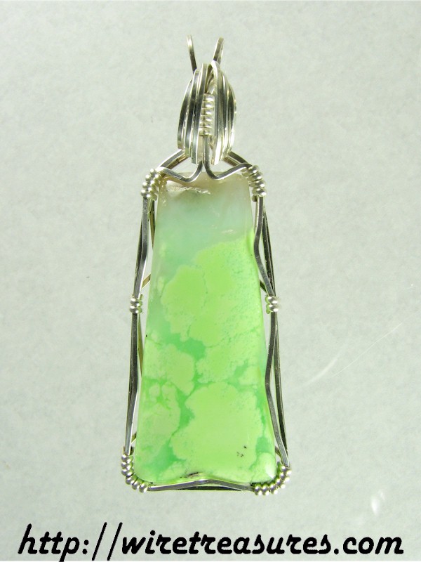 Lemon Variscite Pendant