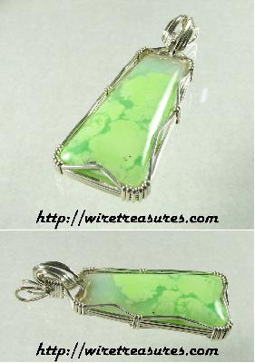 Lemon Variscite Pendant