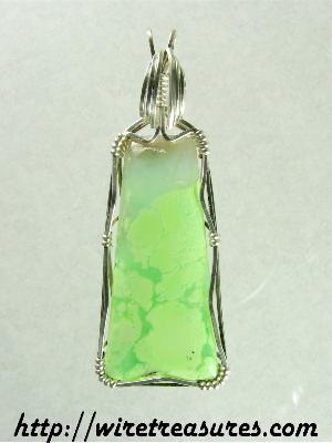 Lemon Variscite Pendant