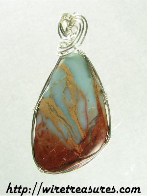 Hemi Jasper Pendant
