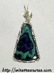 Malachite & Azurite Pendant