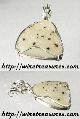 Drusy Crystals Pendant