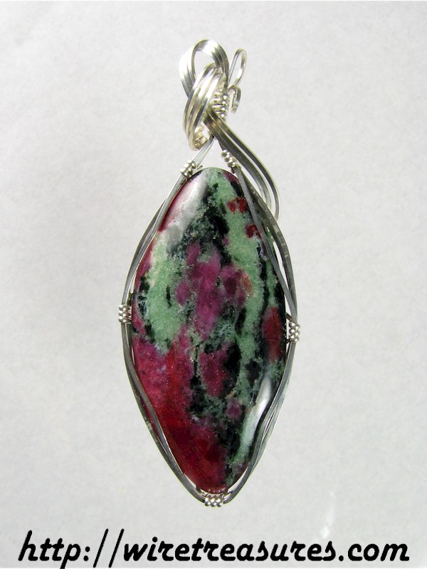 Ruby in Fuschite Pendant