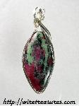 Ruby in Fuschite Pendant