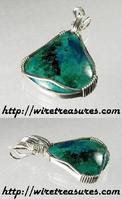 Chrysocolla Pendant