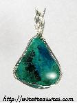 Chrysocolla Pendant