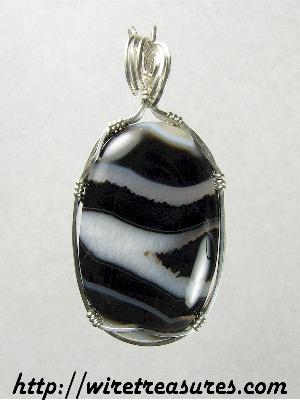Black Sardonyx Pendant