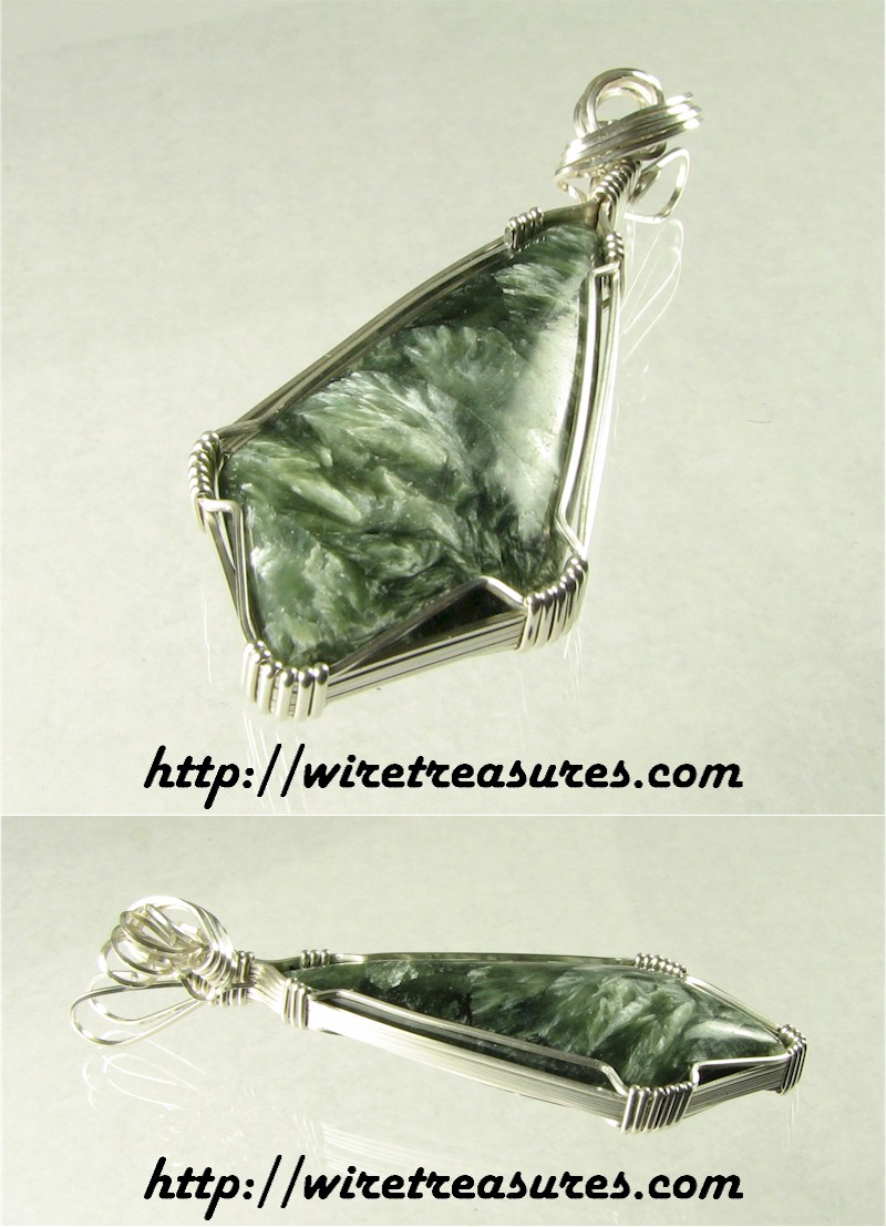 Seraphinite Pendant