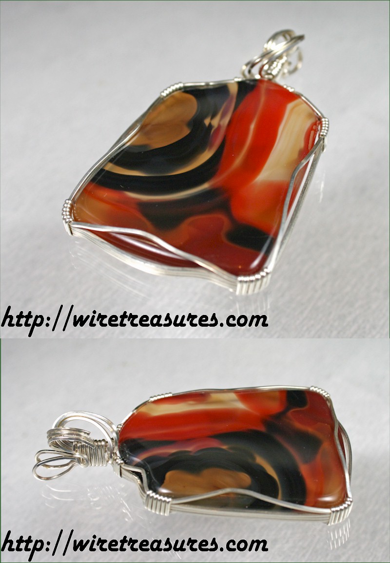 Brazilian Agate Pendant