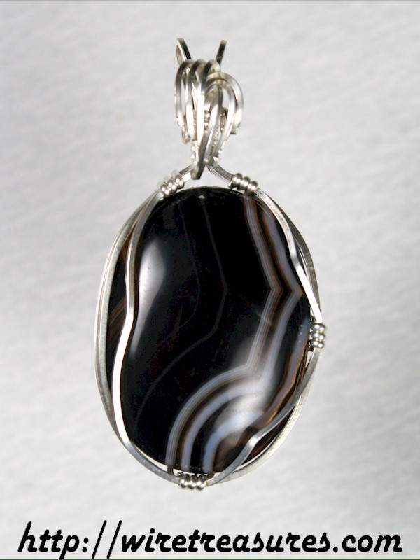 Black Sardonyx Pendant