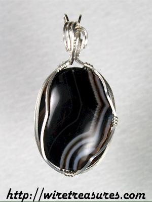 Black Sardonyx Pendant