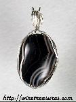 Black Sardonyx Pendant